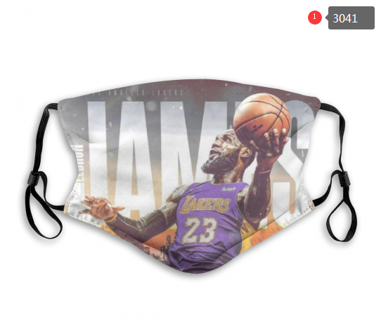 NBA Los Angeles Lakers #25 Dust mask with filter